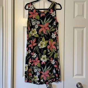 VINTAGE CAROL ANDERSON CALIFORNIA FLORAL DRESS